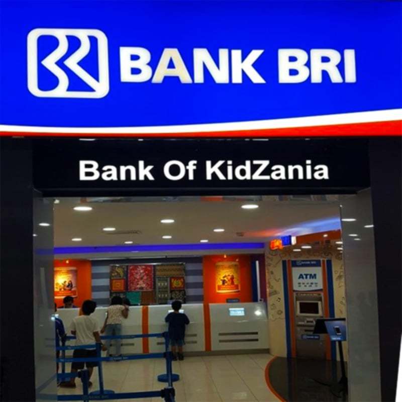 Kidzania Bank BRI