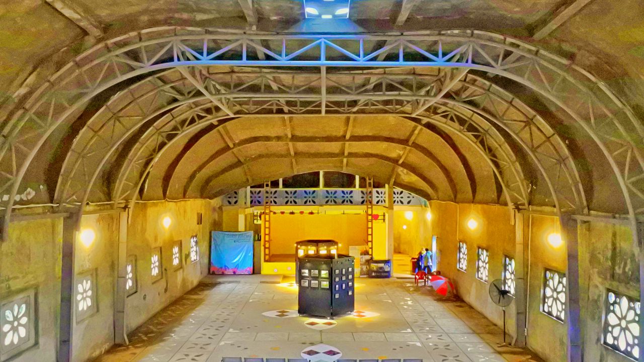 chicken church interior