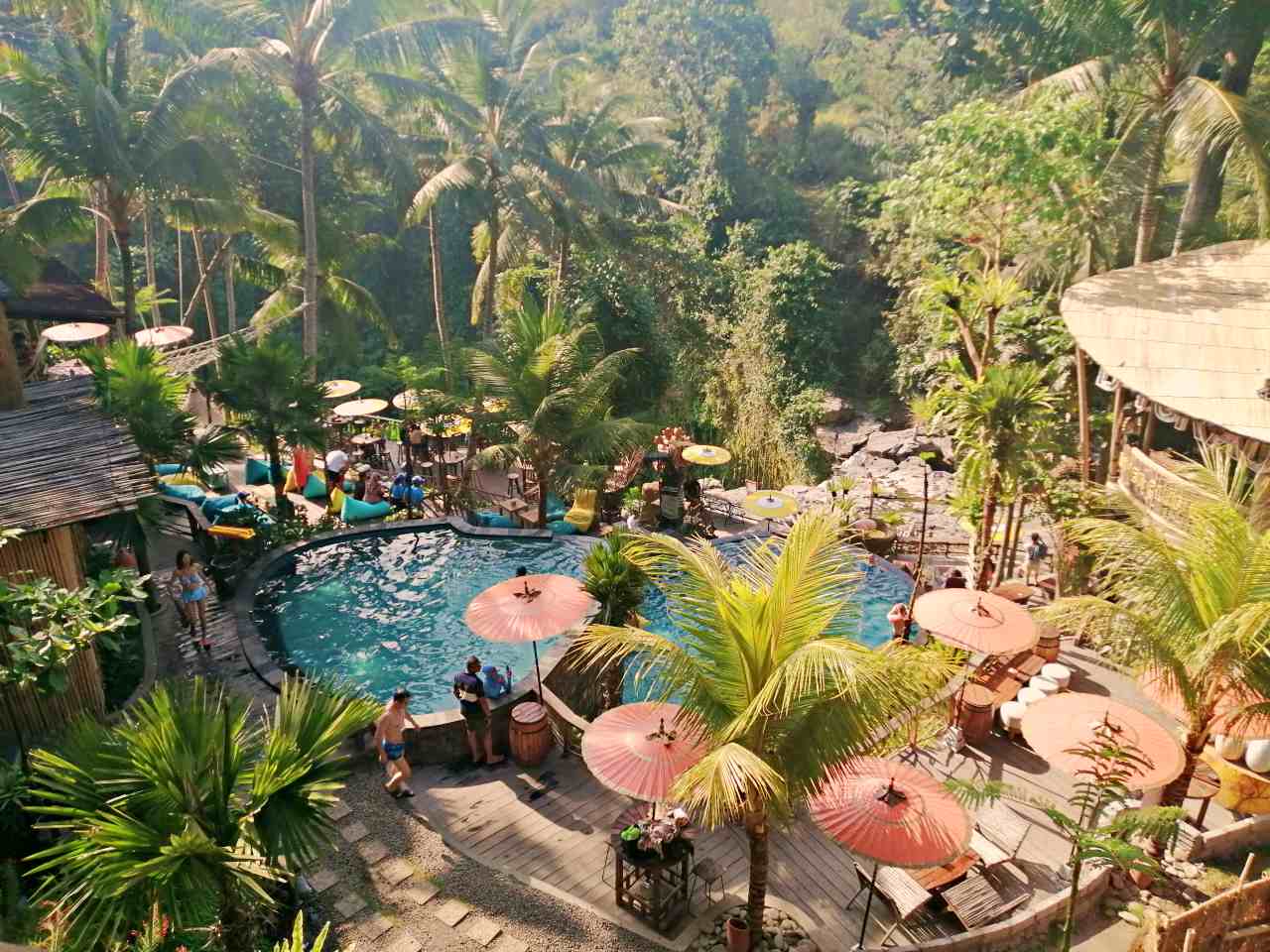 Tegenungan Waterfall river club 