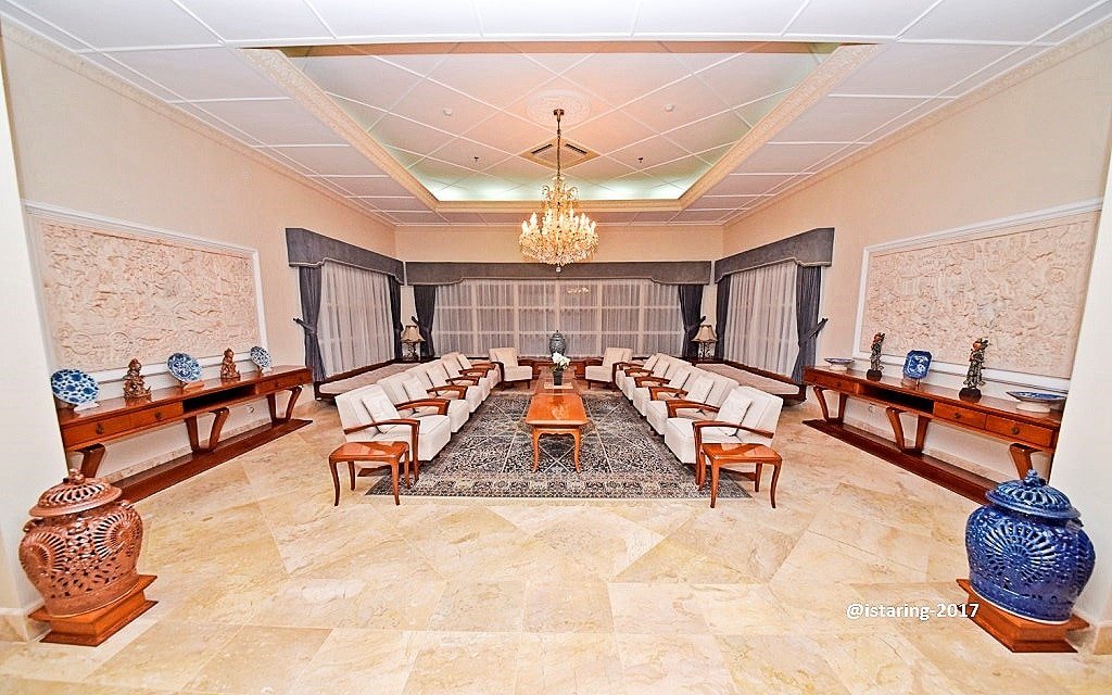 The President Living Room Tampaksiring Palace. 
