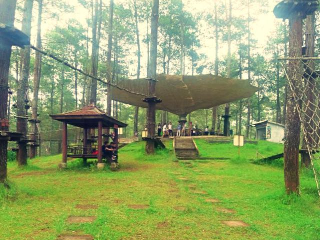 bandung tree top adventure park