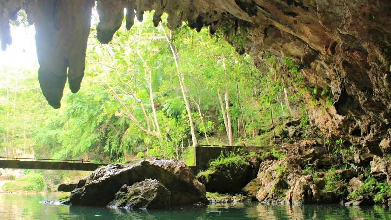 the end of cave exploration
