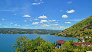 Lake Toba in North Sumatera