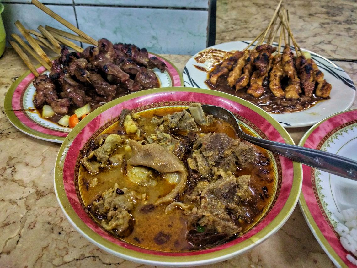 street food jakarta Mutton Curry in Sate Lamongan Jaya Agung