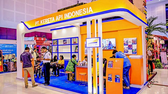 KAI booth in Majapahit International Travel Fair