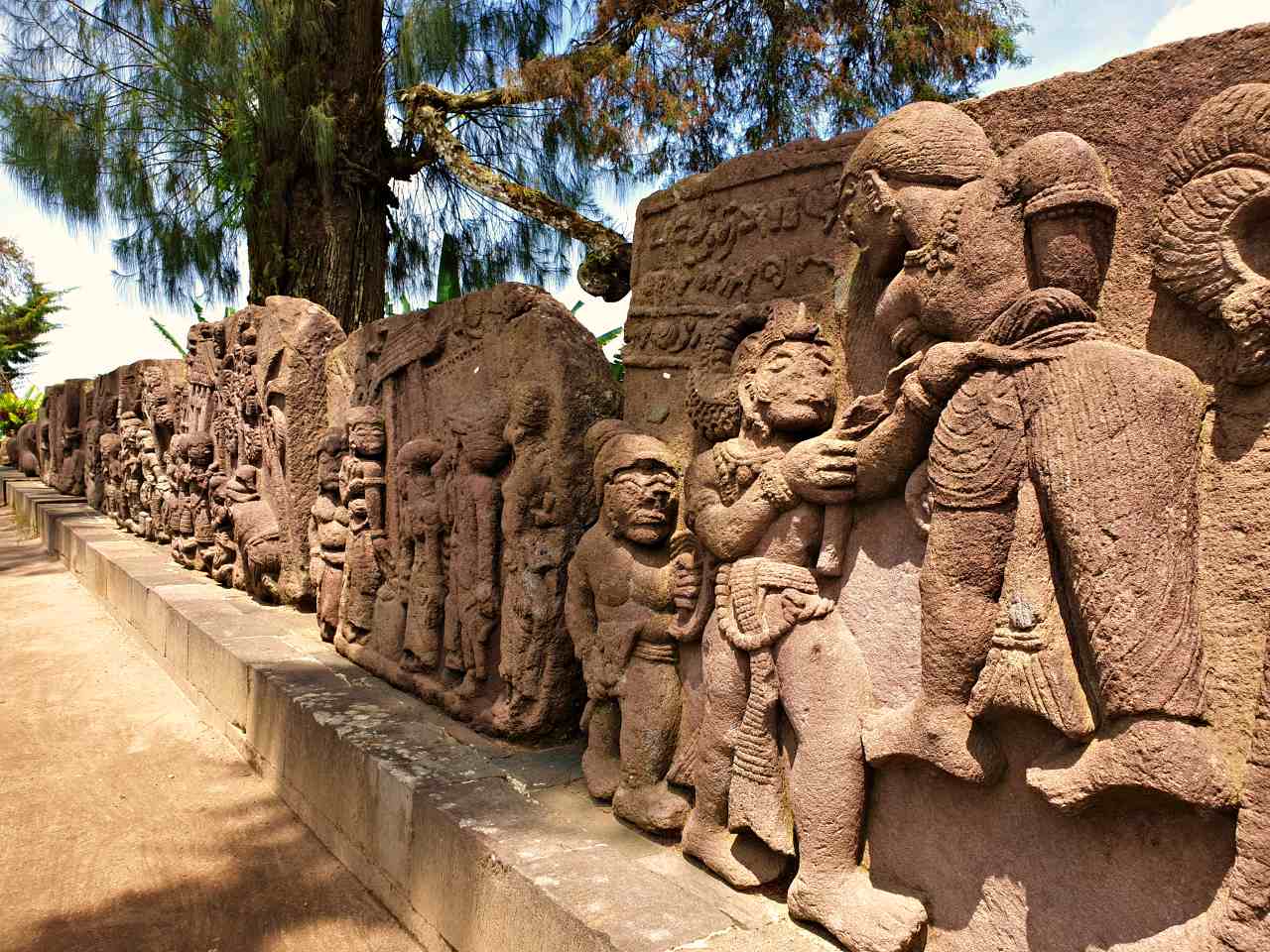 temple relief 