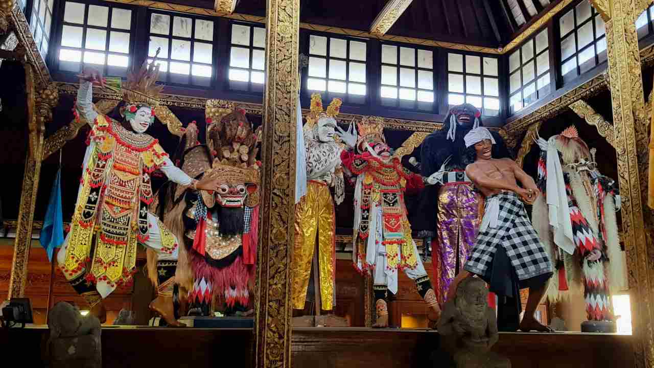 Balinese character, bali provincial state museum 