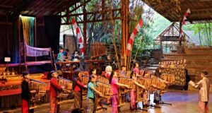 angklung performance