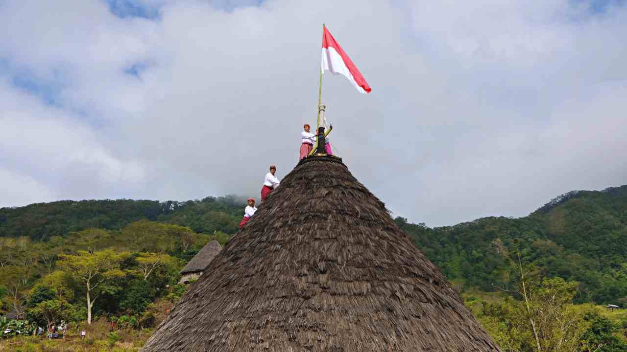 Wae Rebo on Independence day 