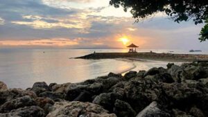 sanur sunrise beach