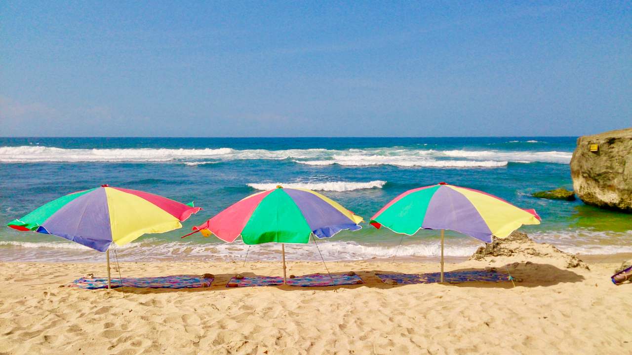 white sand beach 