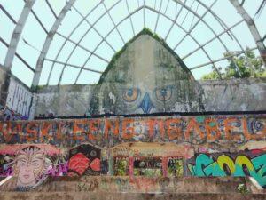 owl mural taman festival