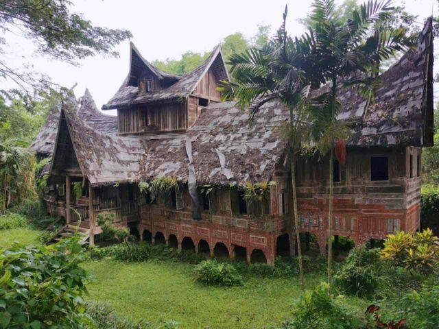 taman nusa cultural park traditional house