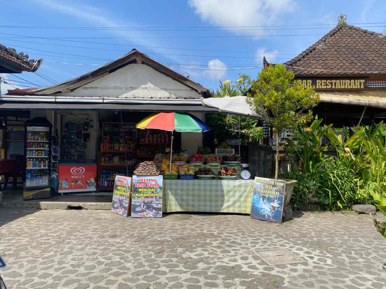 fish food stall 
