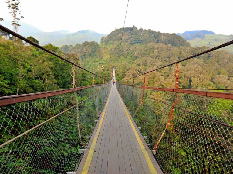 rengganis suspension bridge bandung